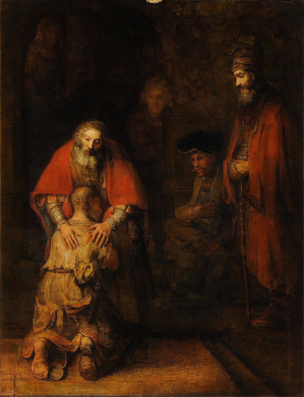 Rembrandt, The Return of the Prodigal Son, c. 1668